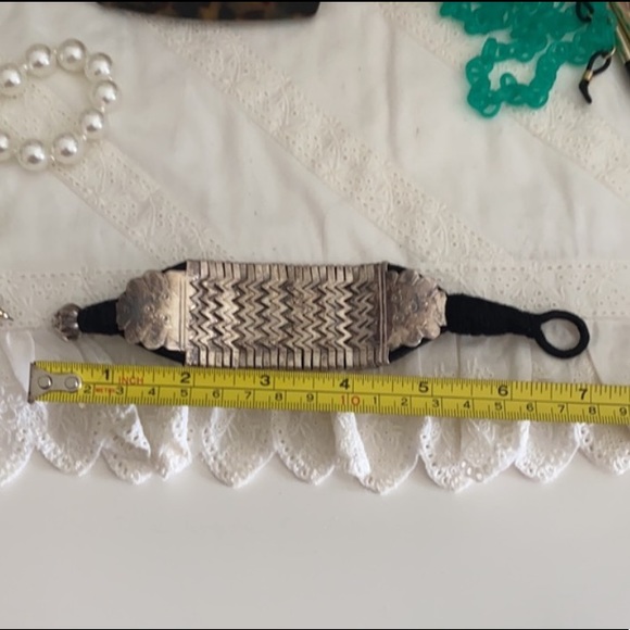 Artsy Silver Tone Bracelet - Picture 8 of 8